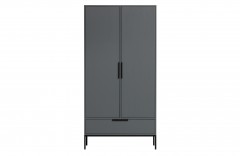 PINE GREY 2 DOOR 1 DRAWER 